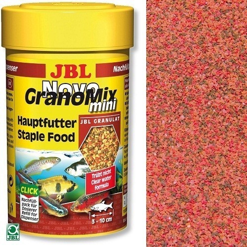 JBL NovoGrano Mix mini 100мл.- храна за различни малки рибки в общ аквариум
