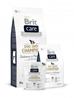 Brit Care Dog Show Champion Сьомга и херинга 12 кг