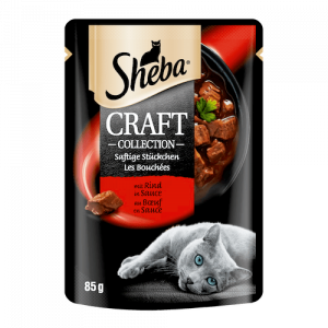 Sheba Craft pouch 85g., Говеждо