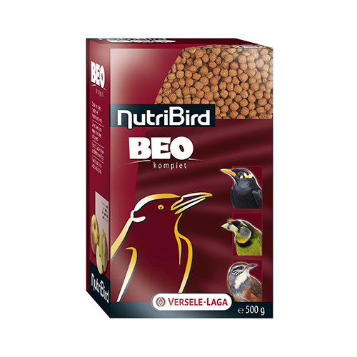 BEO komplet - екструдирана храна за големи насекомоядни и плодоядни птици, 0.800 кг