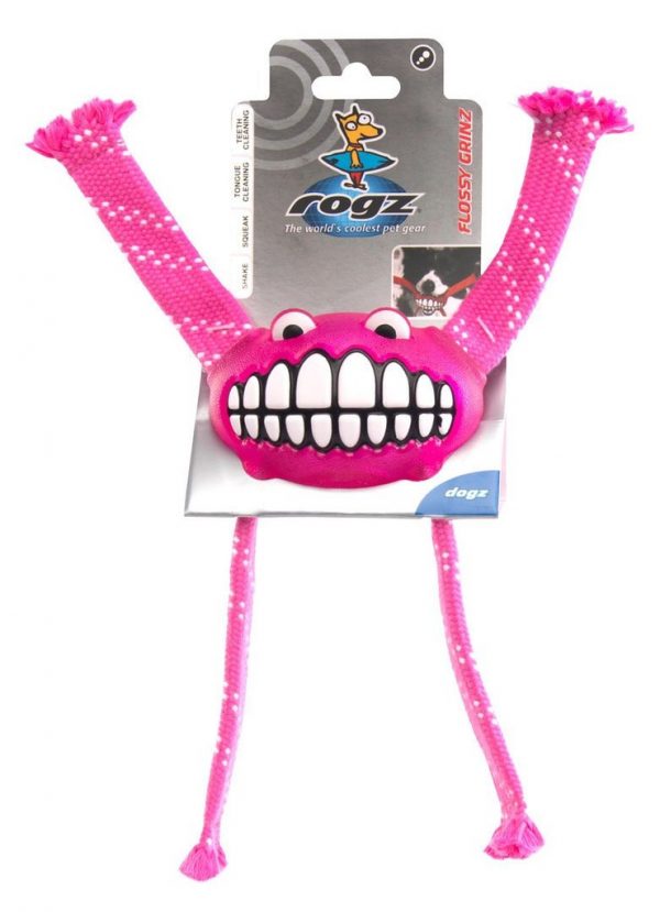 Rogz Играчка за куче FLOSSY GRINZ, 21 см - Image 4