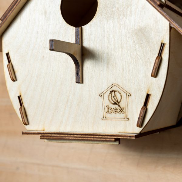 BirdBox Къща за птици - двускатна 4мм - Image 2