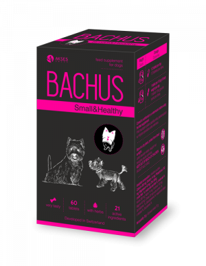 Bachus добавка за дребни породи кучета 60 табл