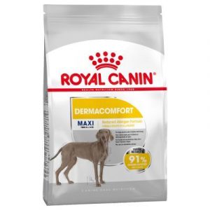 Royal Canin- MAXI DERMACOMFORT храна за кучета с чувствителна кожа 12кг