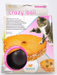 Crazy ball Електрическа интерактивна играчка за котки