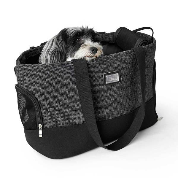 Hunter Чанта за куче Barcelona в сиво 40x20x30 см.