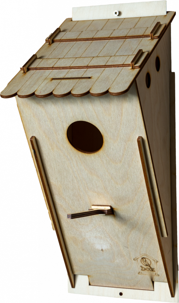 BirdBox Къща за птици - модерна 4мм