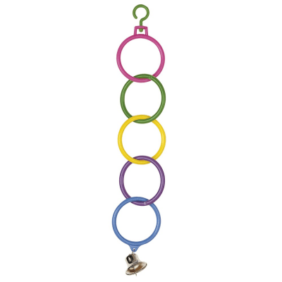 PA 4270 играчка за папагал цветни кръгчета