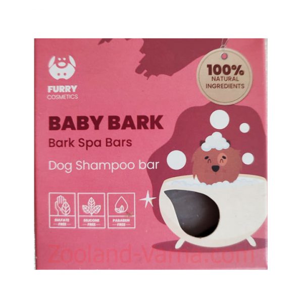 BABY BARK Твърд шампоан за кучета, 85 гр