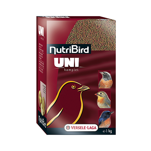 UNI komplet - екструдирана храна за насекомоядни и плодоядни птици, 1 кг