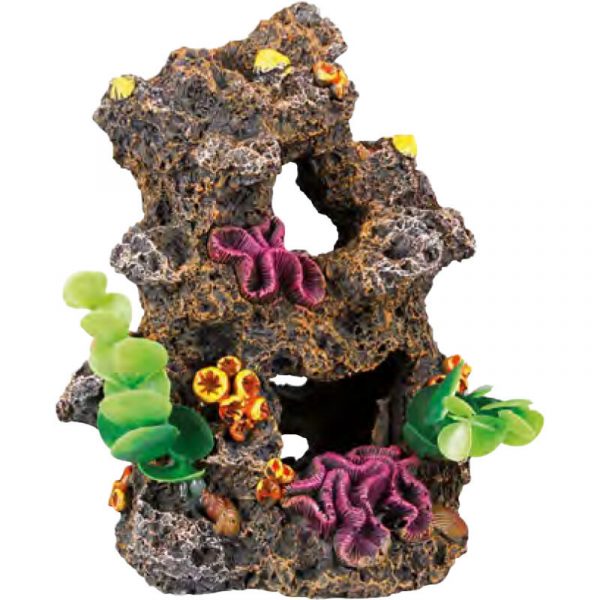 FLAMINGO декорация риф с растения
