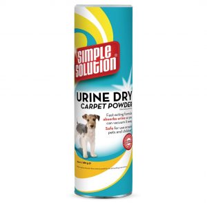 Simple Solution Urine Dry Пудра за кучета и котки против петна и миризми, 680 гр.