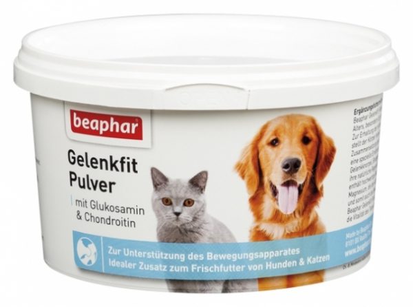 Beaphar Joint Care Powder Dog/Cat при ставни проблеми, 300 гр