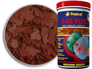 Tropical D-50 PLUS 12 гр. ежедневна храна на люспи за хайверни рибки