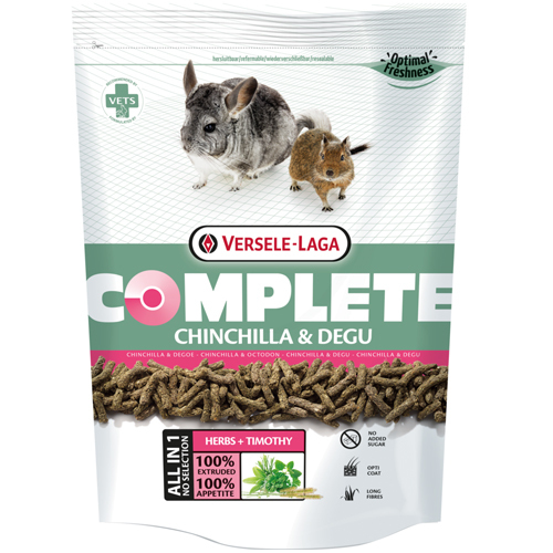 Chinchilla complete 500 гр. - пълноценна храна за чинчила
