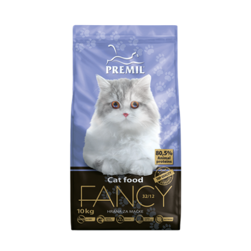 Premil Fancy 10кг. храна за котки с претенциозен вкус