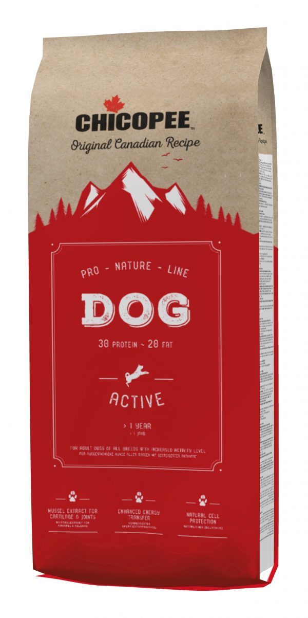 Chicopee Pro-Nature-Line храна за активни кучета (ловни спортуващи), 20 кг