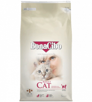 BonaCibo Adult с пиле, аншоа и ориз-5кг