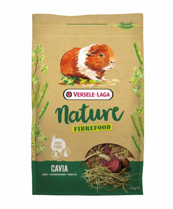 Cavia Nature FIBREFOOD - пълноценна храна за възрастни морски свинчета 1кг