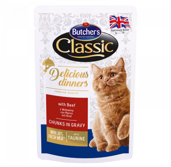 Butcher's Delicious Dinners 100 гр - Хапки в сос Грейви - Image 3