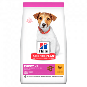 Hill's puppy mini, 6 кг., за дребни породи до 12м., с пиле