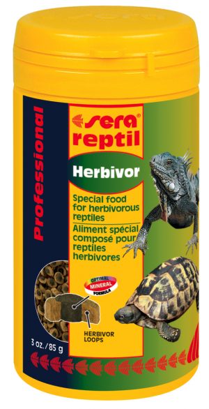 Sera Professional Herbivor 250мл. храна за растителноядни- костенурки, игуани