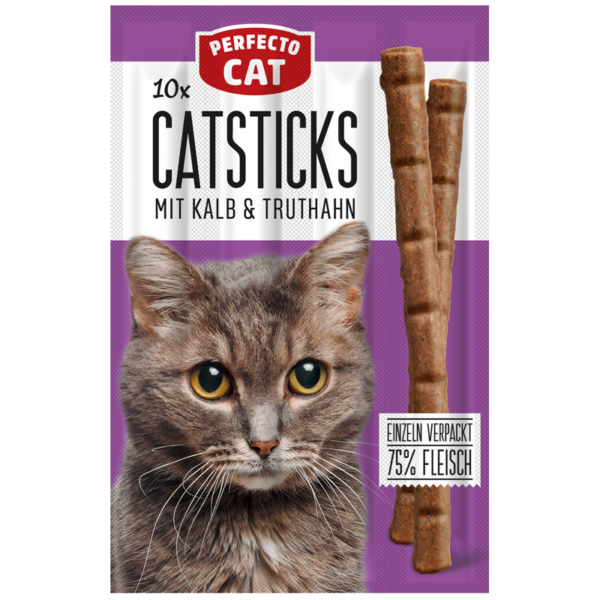 Perfecto Cat Sticks - солети за котка 10бр - Image 4