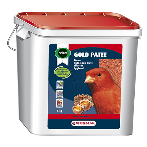 GOLD PATEE RED Mека яйчна храна за червени канари, 5кг.