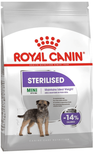 Royal Canin Mini Sterilised за кастрирани кучета от дребни породи