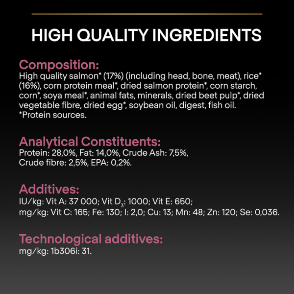 Pro Plan Large Athletic Adult Sensitive Skin с OPTIDERMA®, богата на сьомга 14 кг - Image 7