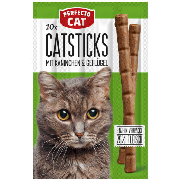 Perfecto Cat Sticks - солети за котка 10бр - Image 2