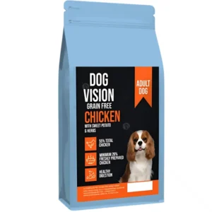Dog Vision Adult Chicken – Храна за кучета от средни породи 12 кг
