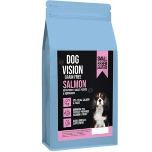 Dog Vision Adult Small Salmon & Trout – Храна за кучета от дребни породи 2 кг