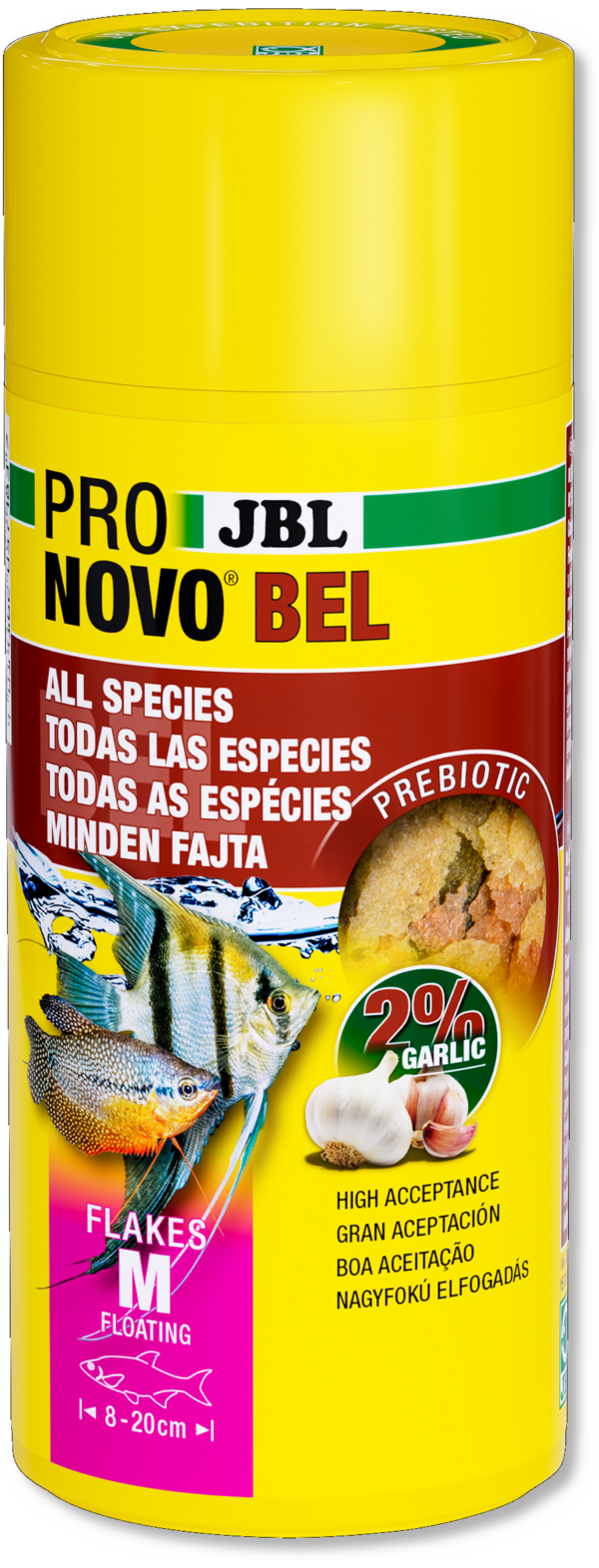 JBL PRONOVO BEL FLAKES - Основна храна за декоративни риби, люспа