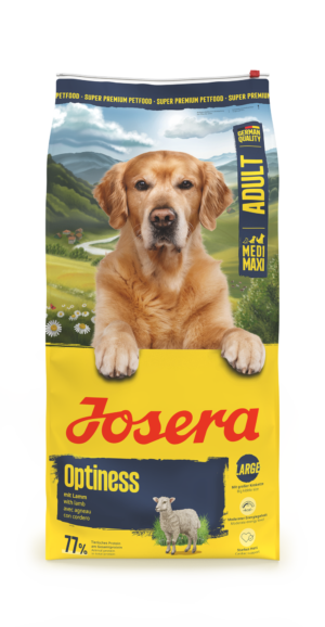 Josera Dog Adult Medi Maxi Optiness Lamb – Суха Храна за Израснали Средни и Едри Породи с Агнешко 12.5 kg