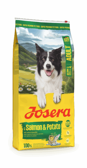 Josera Dog Adult Salmon & Potato – Беззърнена Суха Храна за Кучета със Сьомга и Картофи 12.5 kg