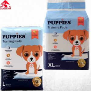 Puppies хигиенни подложки с феромони L- XL - 30бр