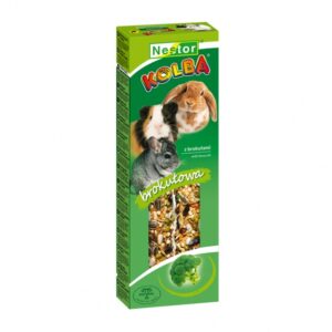 Nestor Classic Stick with Broccoli – Крекер с Броколи за Гризачи и Зайци