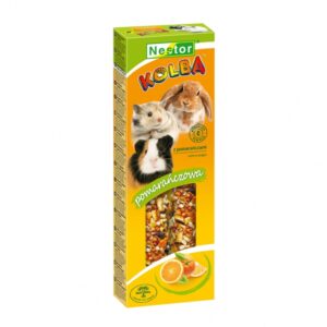 Nestor Classic Stick with Oranges – Крекер с Портокал за Гризачи и Зайци