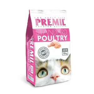 Premil Standard Poultry - Суха храна за котки от всички възрасти