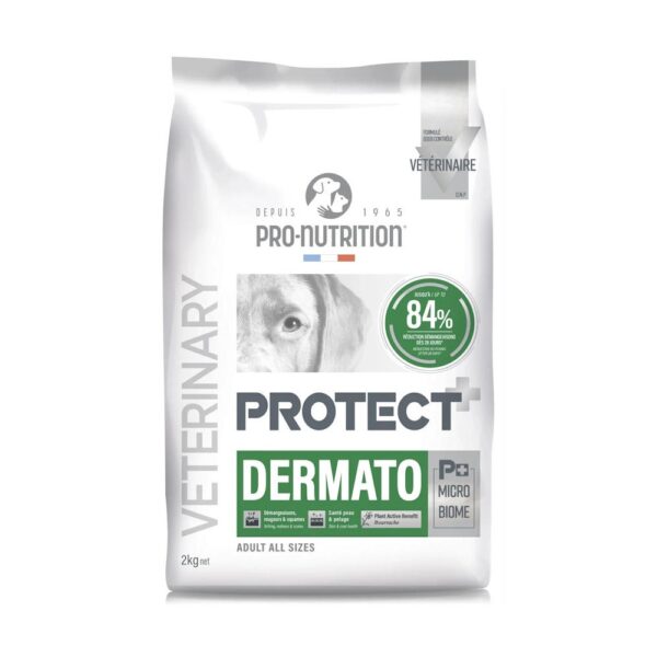 Pro-Nutrition Flatazor Protect Dermato – Хипоалергенна храна за кучета с кожни и храносмилателни проблеми 2 кг