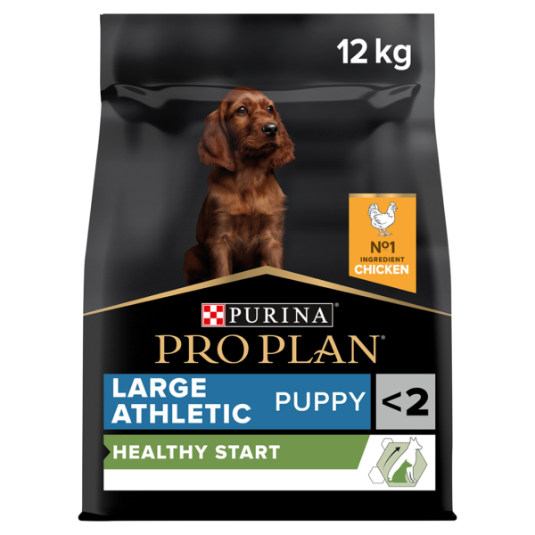 Pro Plan Large Athletic Puppy с OPTISTART®, богата на пиле 12 кг