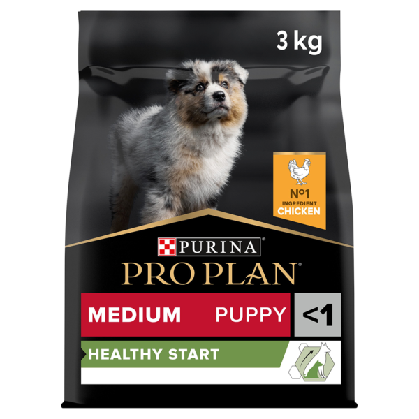 Pro Plan Medium Puppy с OPTISTART®, c пиле 3 кг