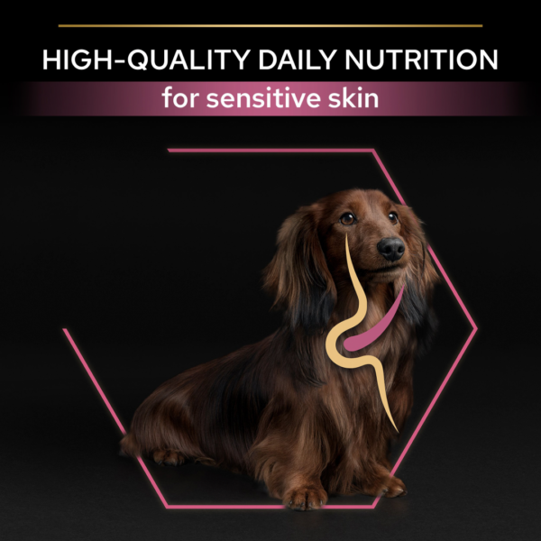 Pro Plan Small & Mini Adult Sensitive Skin - храна за израснали кучета със чувствителна кожа със сьомга 3 кг - Image 3