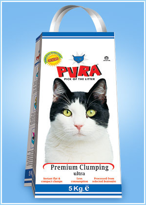 Pura Ultra Lavander Котешка тоалетна с Лавандула 7 кг.