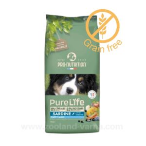 Pure Life Puppy Maxi със Сардини – Храна без зърно за Кученца от Едри Породи 12 кг