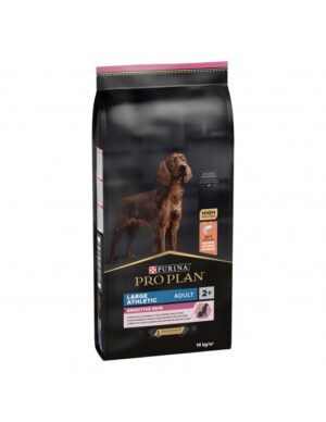 Purina Pro Plan Large Athletic Sensitive Skin със Сьомга14 кг