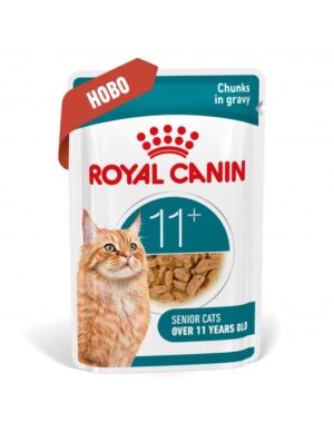 Royal Canin Ageing 11+ пауч – Пауч за Котки Над 11 Години, Хапки в Сос 85 гр