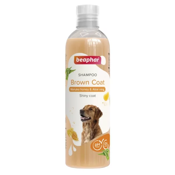 Beaphar Shampoo Brown Coat - шампоан с алое вера за кафява козина 250мл