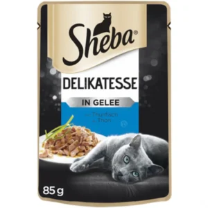 SHEBA Select Slices pouch - Пауч за котка с Риба тон в желе 85 гр